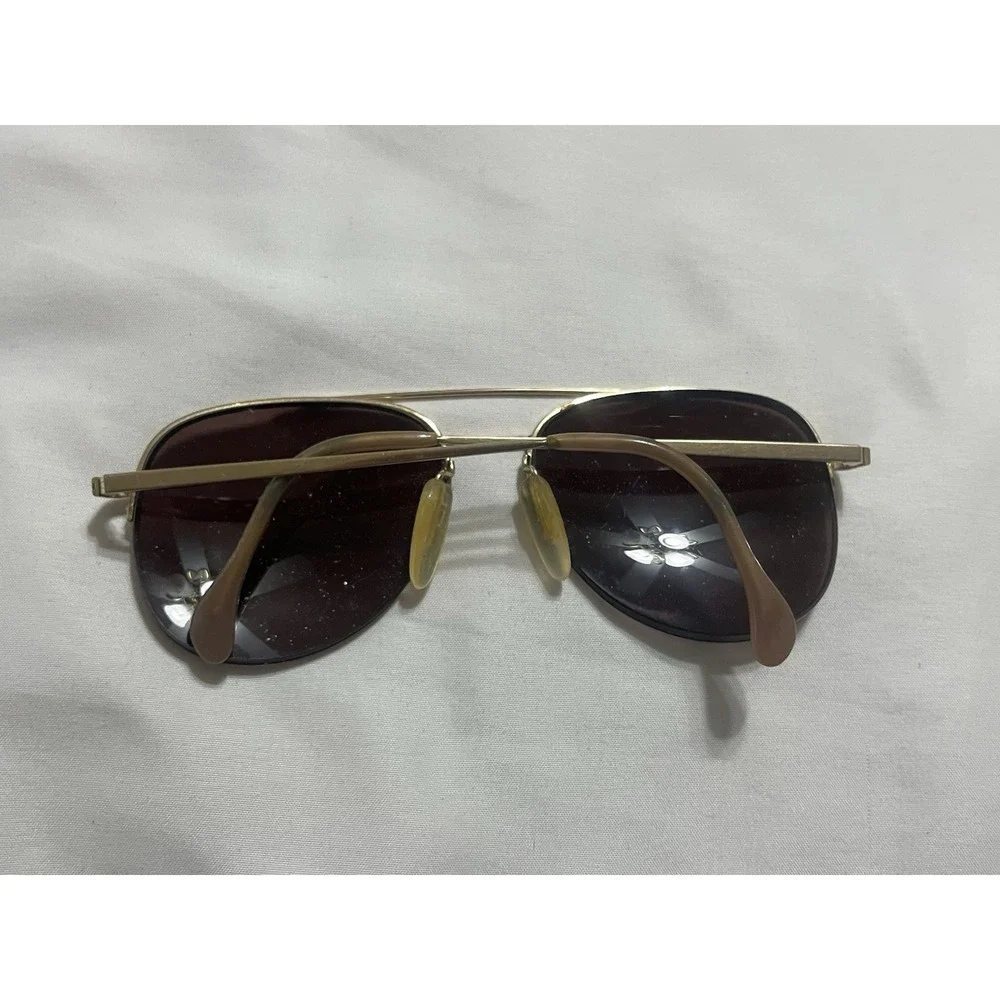 AUTHENTIC ZEISS WEST GERMANY 5860 GOLD EYEGLASSES FRAME 57-17-140